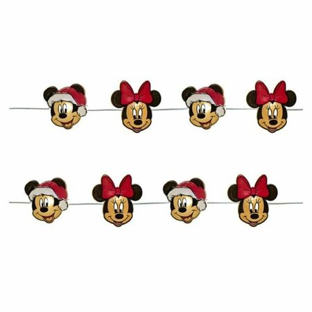 SMARTGIFTS Mickey & Minnie Christmas Mini Fairy Battery Operated Light Set SM3071127